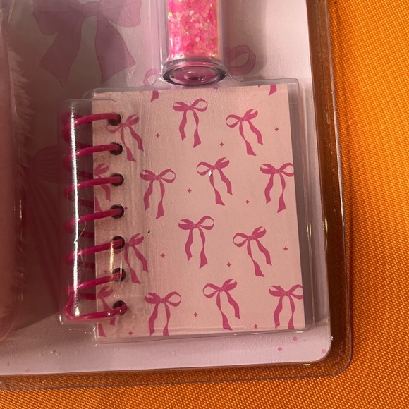 Charming Pink Bow Cat Mini Backpack Set - Picture 3 of 7